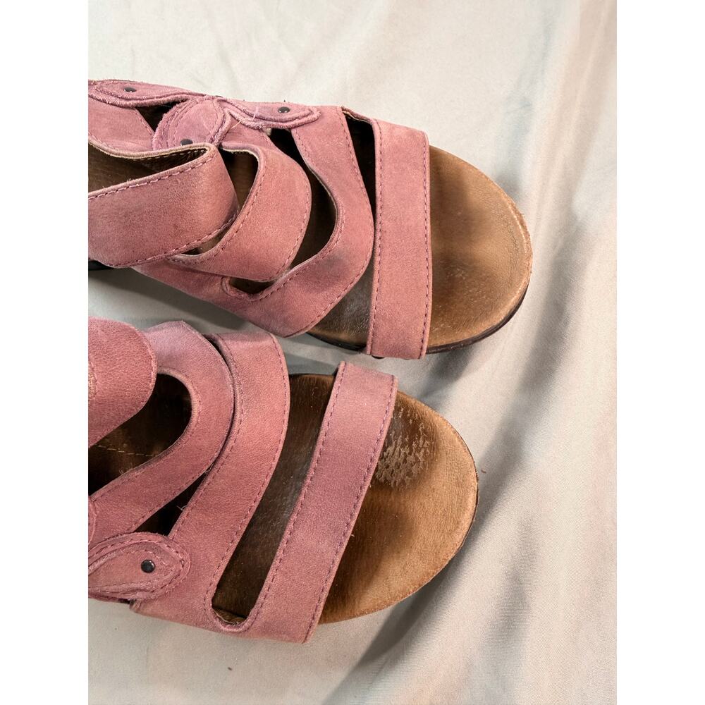Dansko Nigella Dusty Rose Leather slip on sandals size 37 - Picture 3 of 10